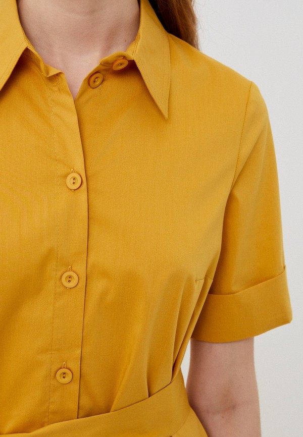 Платье Tantino желтый, размер 58, фото 4