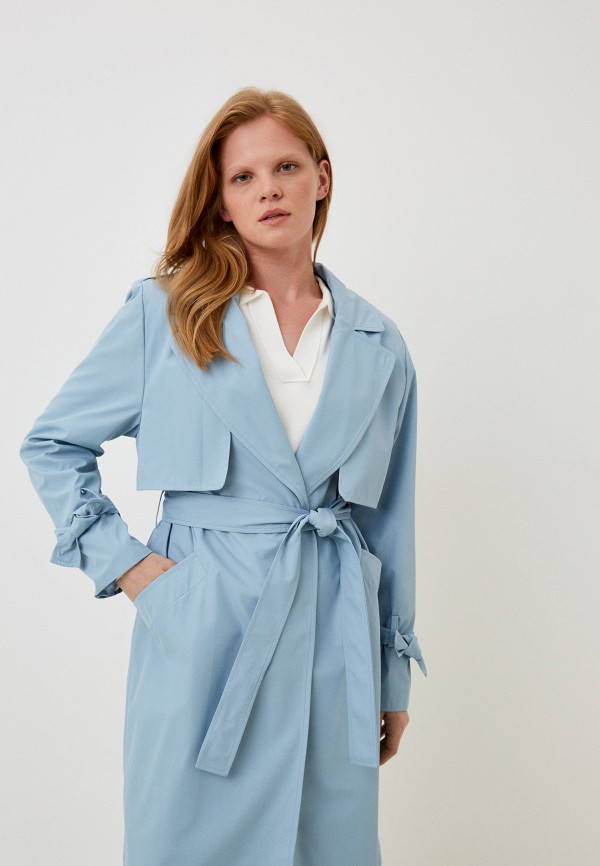 Плащ Ovelli голубой, размер 46, фото 2