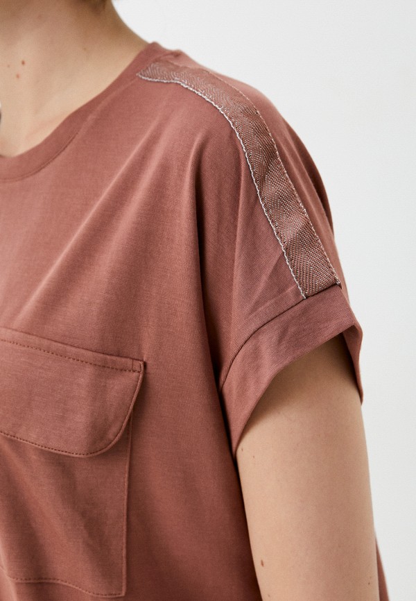 Футболка Colin's коричневый, размер 46, фото 3