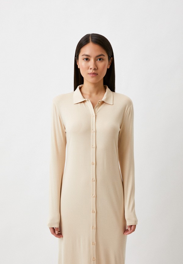 Платье Choux бежевый, размер 42, фото 2