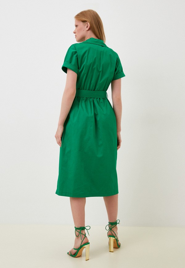 Платье Vera Lapina зеленый, размер 48, фото 3