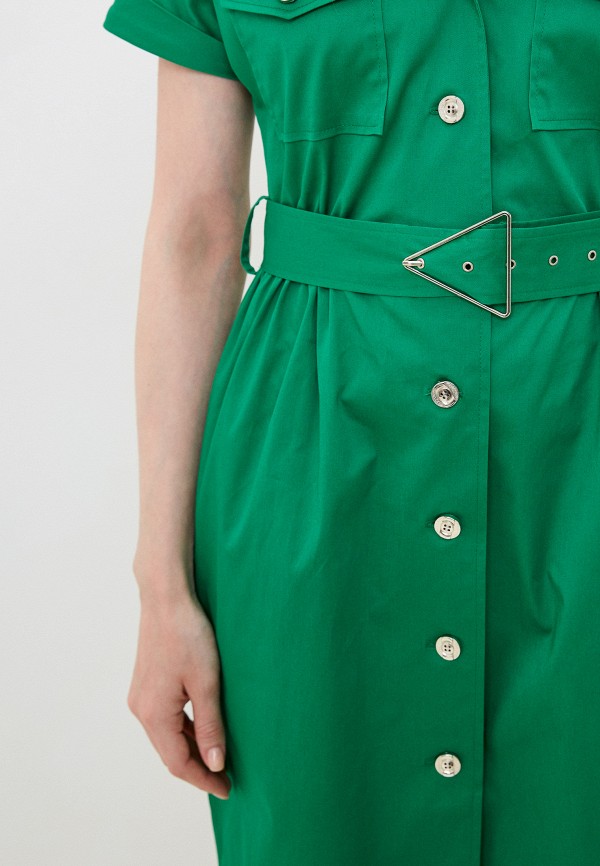 Платье Vera Lapina зеленый, размер 48, фото 4