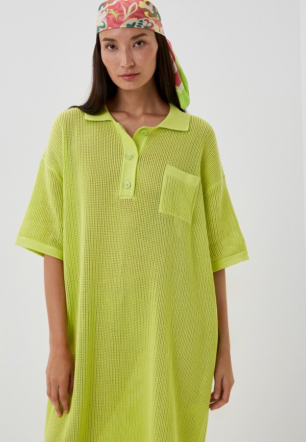 Платье Eleganzza зеленый, размер 44, фото 2