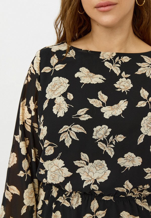 Платье Modis черный, размер 58, фото 4