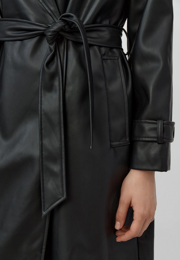 Плащ Modis черный, размер 42, фото 4