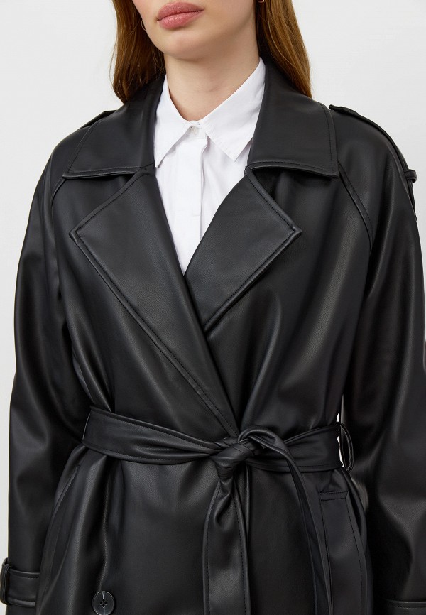 Плащ Modis черный, размер 42, фото 3