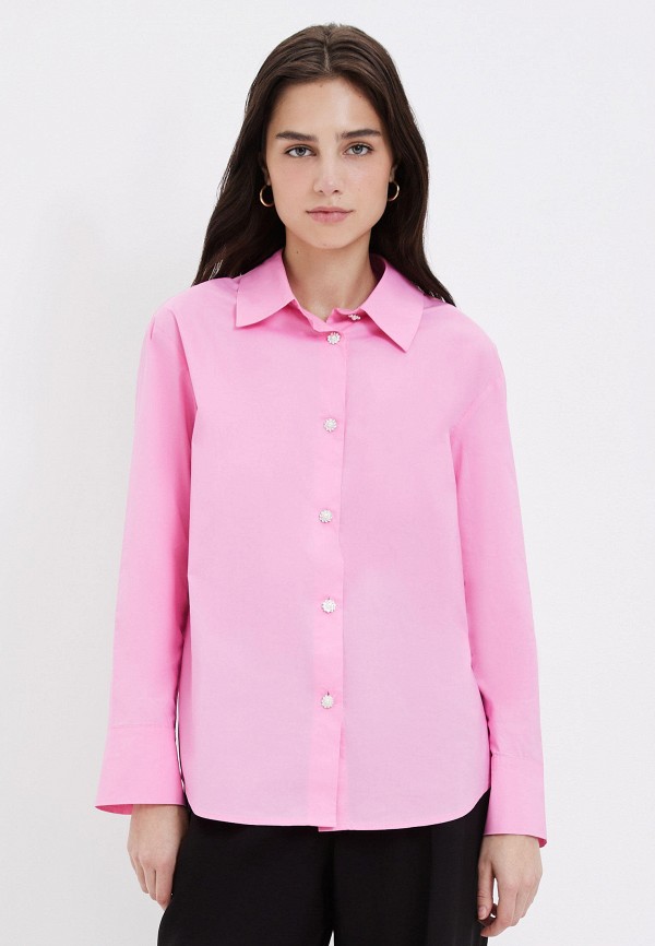 Рубашка Zarina розового цвета
