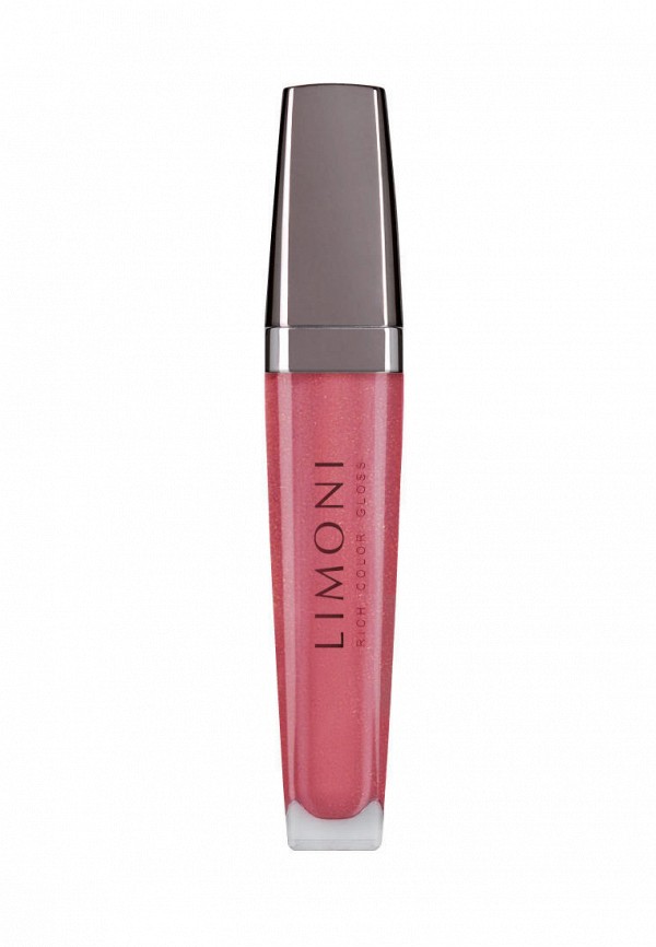 

Блеск для губ Limoni, Розовый, увлажняющий с витамином Е Италия / Rich Color Gloss тон 121, розовый, 7,5 мл