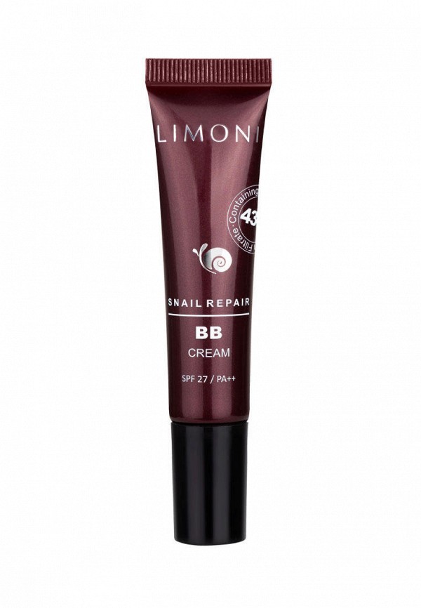 

BB-Крем Limoni, Бежевый, тональный, увлажнение и восстановление Snail Repair Blemish Balm тон 02, бежевый, 15 мл
