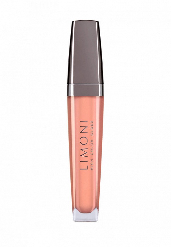 

Блеск для губ Limoni, Розовый, увлажняющий с витамином Е Италия, Rich Color Gloss тон 114, розовый, 7,5 мл