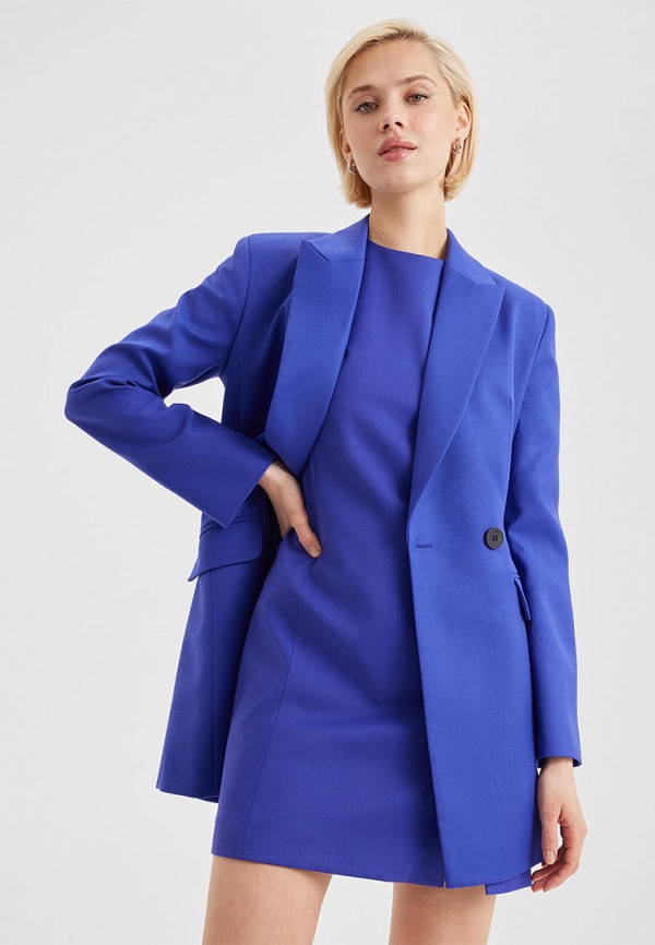 Платье BRMSK синий, размер 48, фото 6