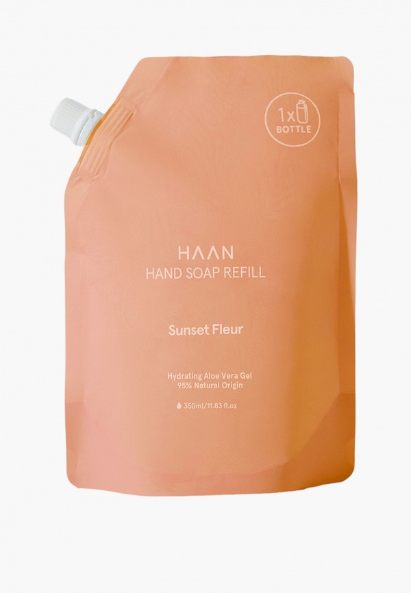 Жидкое мыло Haan для рук с пребиотиками и Алоэ Вера Таинственный закат /HAND SOAP SUNSET FLEUR, в мягкой упаковке, 350 мл