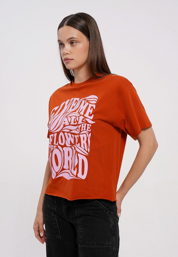 Футболка Твое оранжевый, размер 46, фото 4