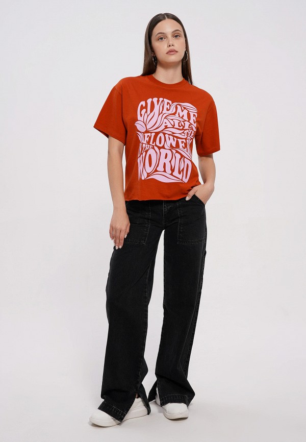 Футболка Твое оранжевый, размер 46, фото 2