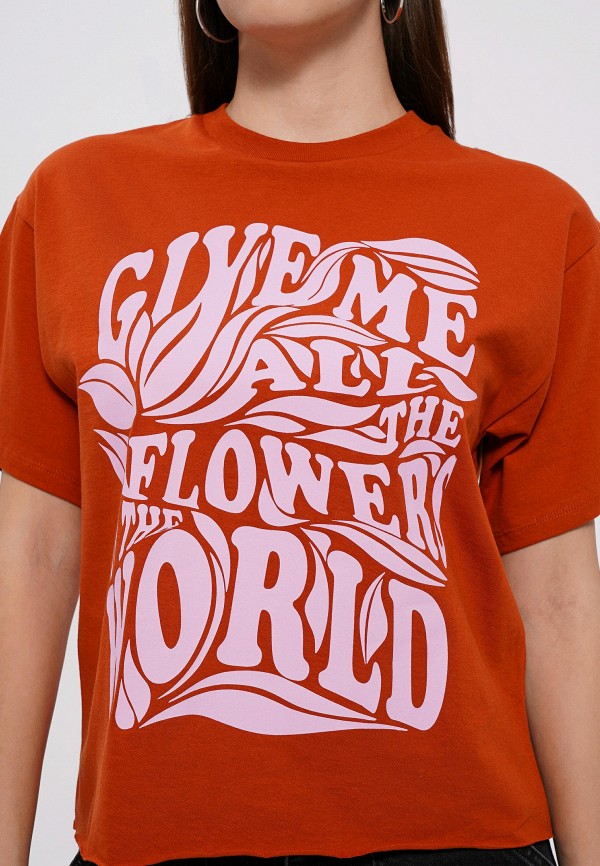 Футболка Твое оранжевый, размер 46, фото 5