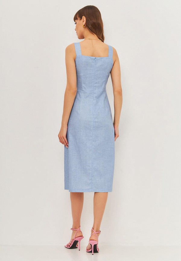 Сарафан Suara Femme голубой, размер 44, фото 3