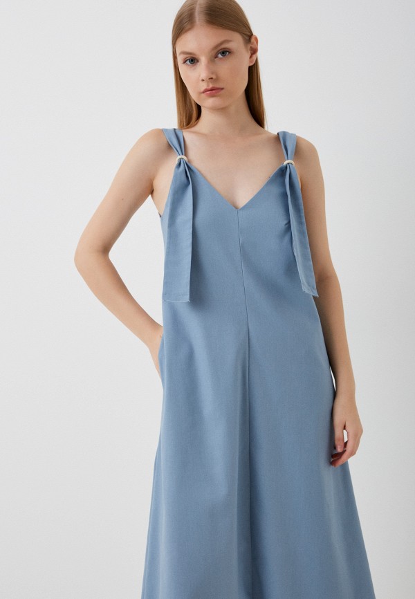 Сарафан Shamani голубой, размер 44, фото 2