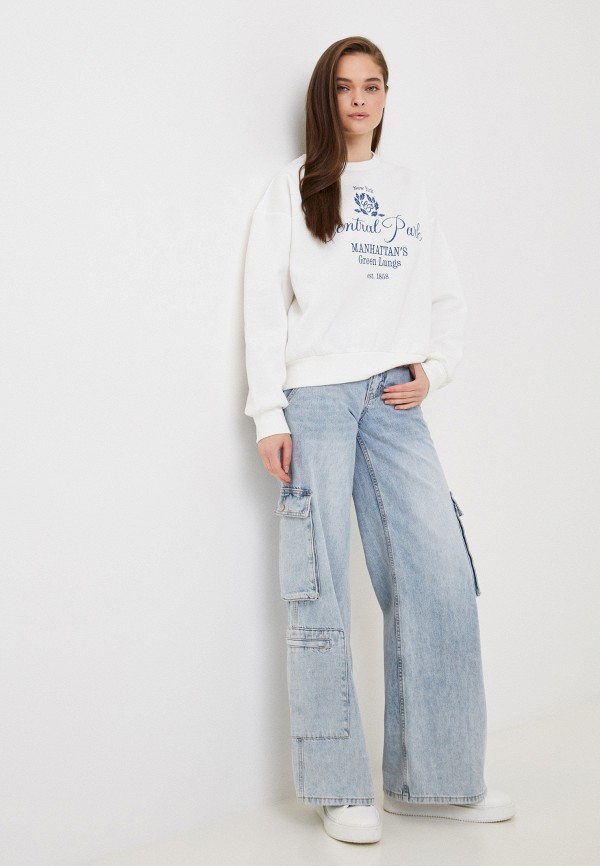 Свитшот O'stin белый, размер 42, фото 2