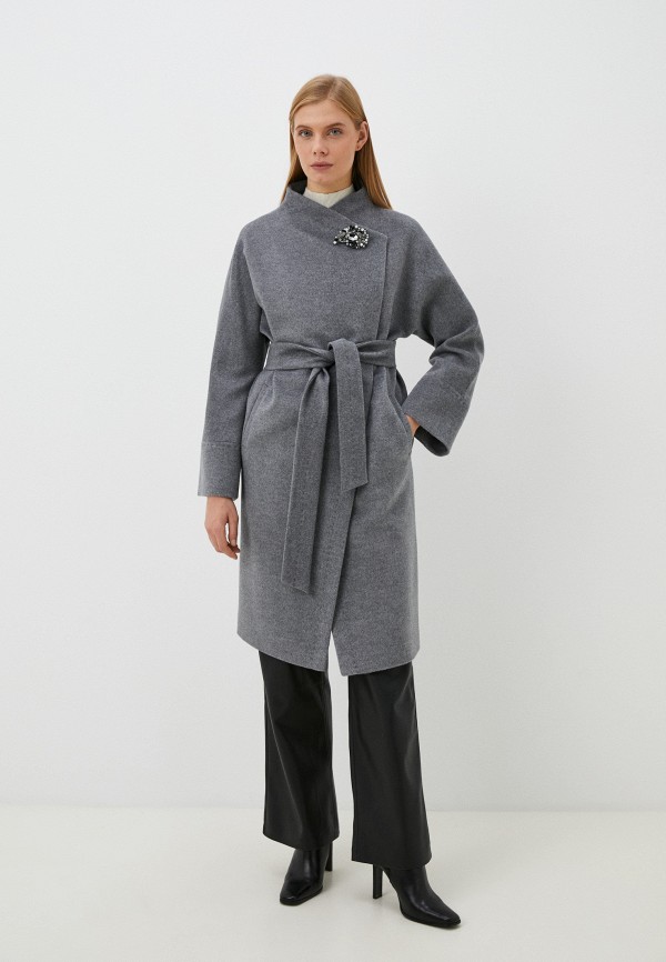 фото Пальто и брошь bella collection