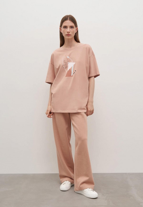 Футболка Finn Flare розовый, размер 46, фото 2