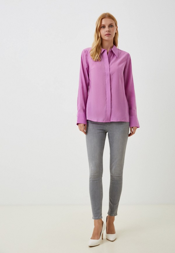 Блуза O'stin фиолетовый, размер 44, фото 2