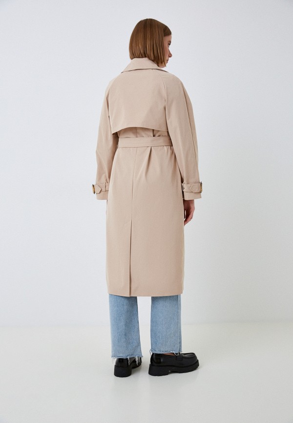 Плащ Tobeone бежевый, размер 44, фото 3