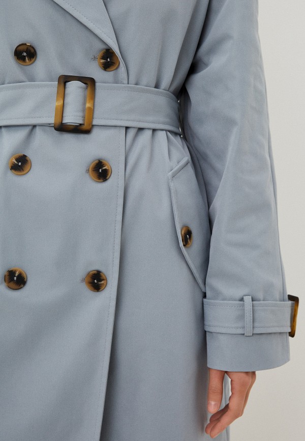 Плащ Tobeone голубой, размер 44, фото 5