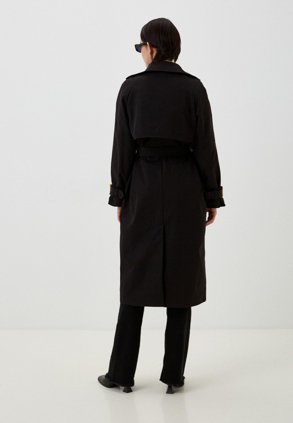 Плащ To Be One черный, размер 44, фото 3