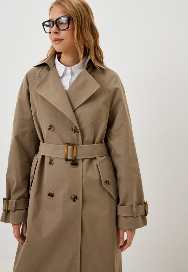 Плащ Tobeone хаки, размер 42, фото 2