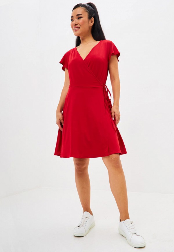 Платье Lacitta красный, размер 40, фото 2