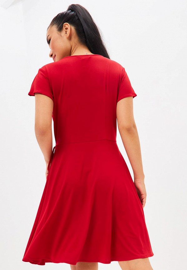 Платье Lacitta красный, размер 40, фото 3