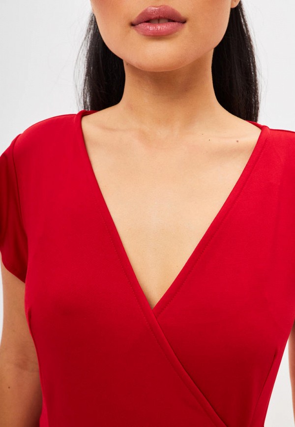 Платье Lacitta красный, размер 40, фото 6