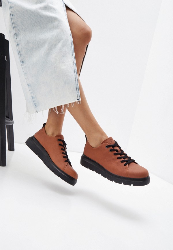 Кеды Ecco коричневый, размер 41, фото 6