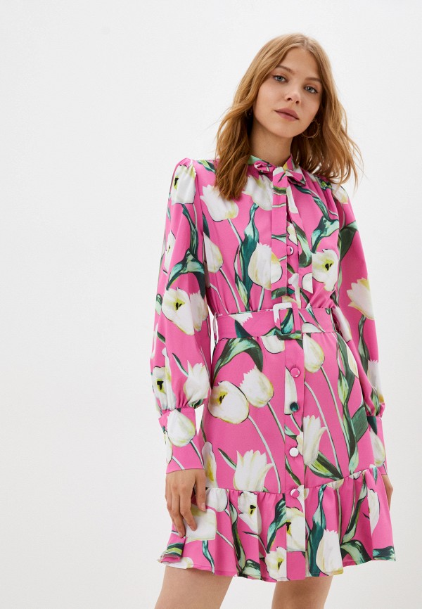 Платье Avemod фуксия, размер 42, фото 1