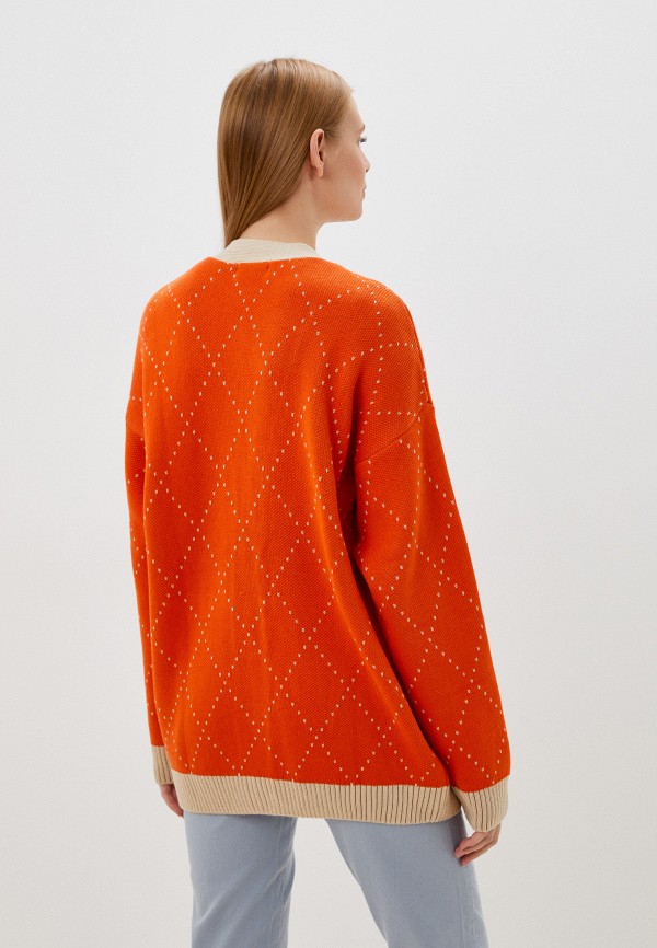 Кардиган Kivi Clothing цвет оранжевый  Фото 3