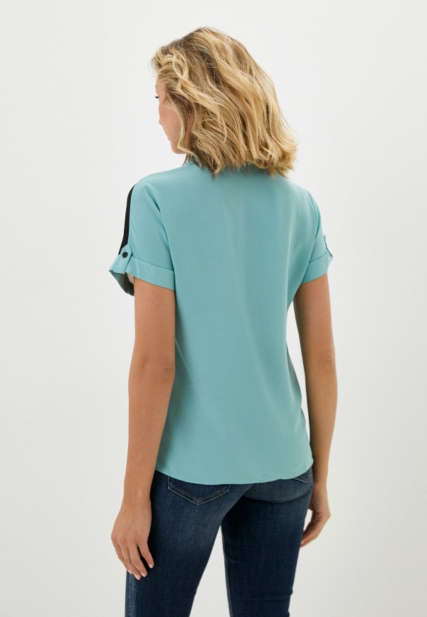 Блуза Selisa бирюзовый, размер 44, фото 3