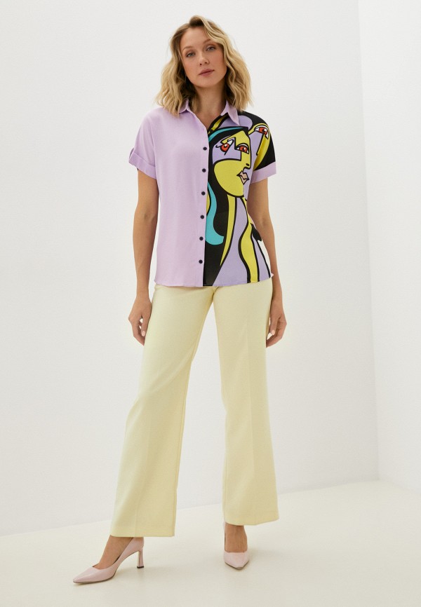 Блуза Selisa фиолетовый, размер 44, фото 2