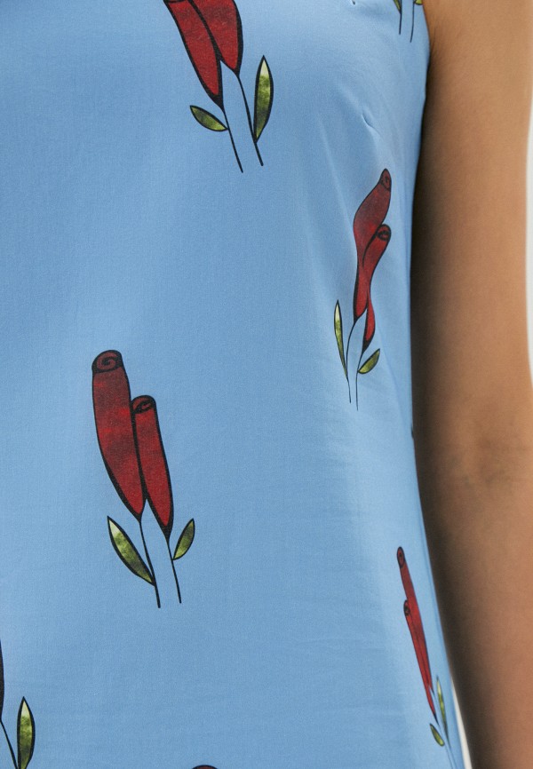 Платье Selisa голубой, размер 46, фото 4