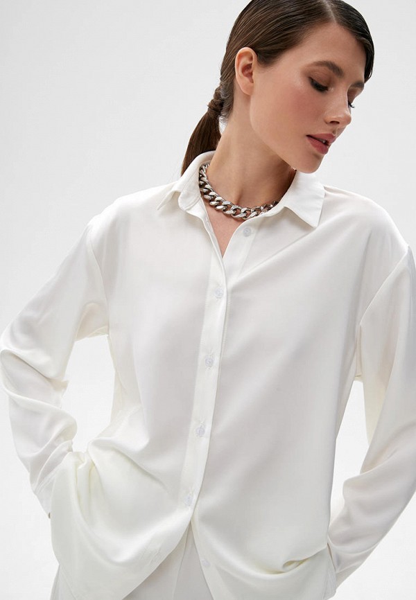 Блуза Moscovite цвет белый  Фото 4