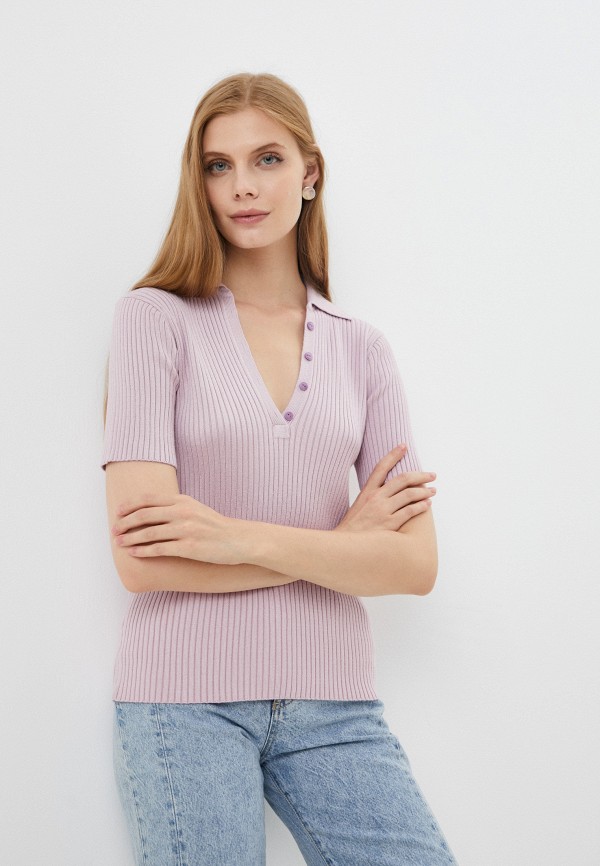 Пуловер Lascavi цвет фиолетовый 