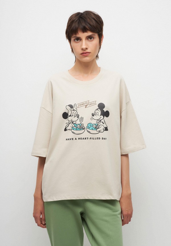 

Футболка Sela, Бежевый, DISNEY