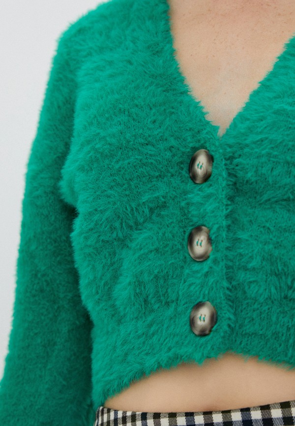 Кардиган D&F зеленый, размер 44, фото 4