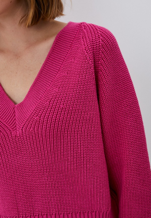 Пуловер MaryTes цвет фуксия  Фото 4