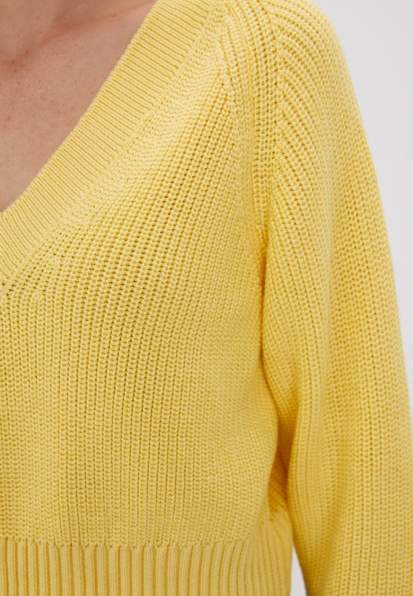 Пуловер MaryTes цвет желтый  Фото 4