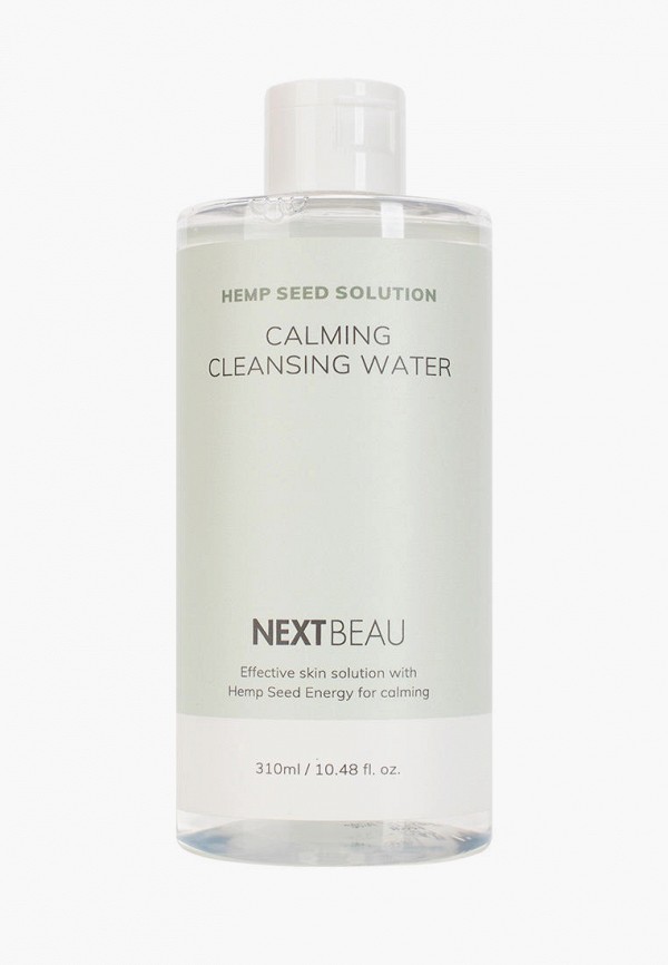 Мицеллярная вода Nextbeau Успокаивающая с маслом семян конопли, 310 мл