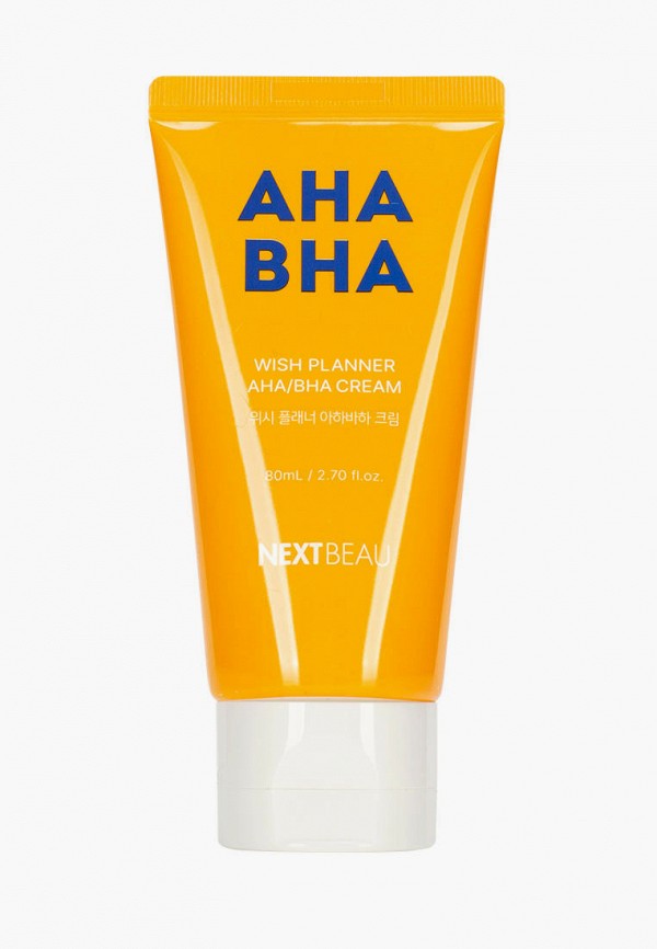 

Крем для лица Nextbeau, Прозрачный, с AHA/BHA кислотами для проблемной кожи, 80 мл