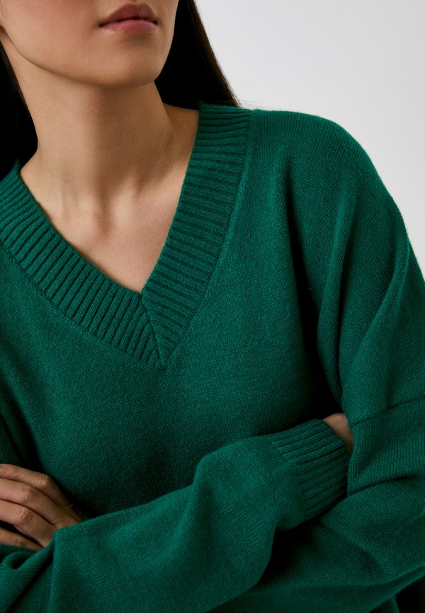 Пуловер Baon цвет зеленый  Фото 4