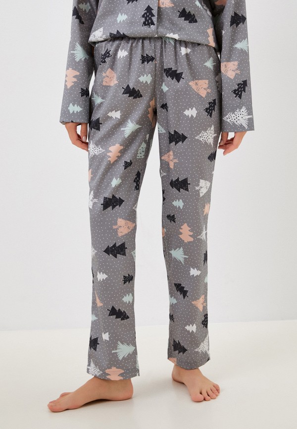 Пижама Kaftan серый, размер 48, фото 4