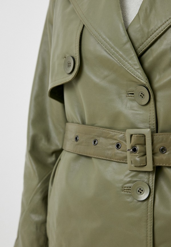 фото Куртка кожаная снежная королева