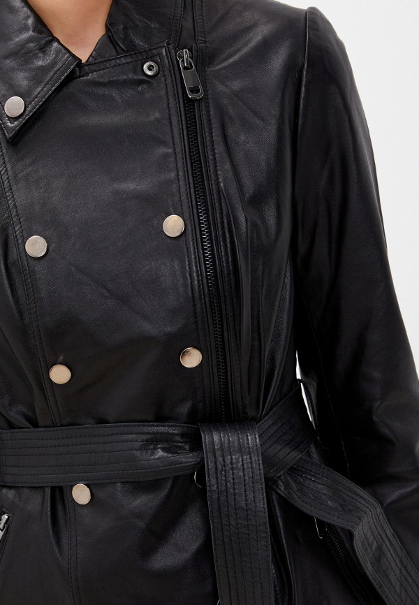 фото Куртка кожаная снежная королева